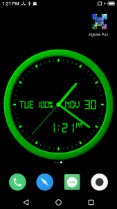 اسکرین شات برنامه Analog Clock-7 Mobile 3