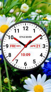 اسکرین شات برنامه Analog Clock Widget Plus-7 2