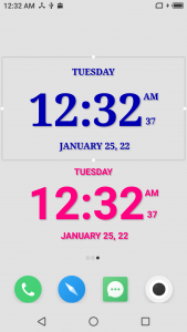 اسکرین شات برنامه Digital Clock Live Wallpaper-7 8