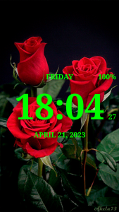 اسکرین شات 3 برنامه Digital Clock Live Wallpaper-7