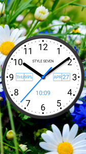 اسکرین شات برنامه Light Analog Clock-7 2