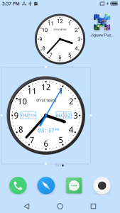 اسکرین شات برنامه Light Analog Clock-7 6