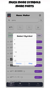 اسکرین شات برنامه Nickname Styling - Fonts Emoji 2