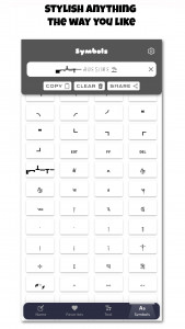 اسکرین شات برنامه Nickname Styling - Fonts Emoji 5