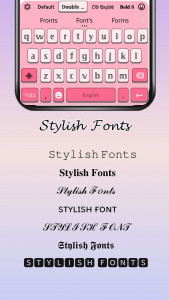 اسکرین شات 1 برنامه Stylish Fonts