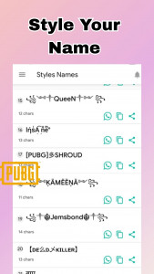 اسکرین شات 7 برنامه Stylish Fonts