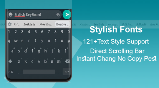 اسکرین شات برنامه Stylish Keyboard-Fonts & Theme 2