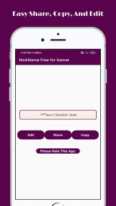 اسکرین شات برنامه Nickname Generator : For Gamer 4