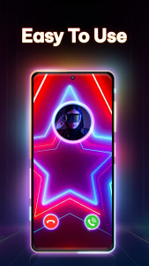 اسکرین شات 5 برنامه Color Call Screen: Call Themes