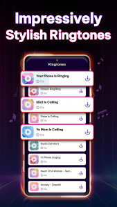 اسکرین شات 4 برنامه Color Call Screen: Call Themes