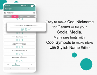 اسکرین شات 3 برنامه Stylish Text - Font Keyboard