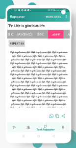 اسکرین شات برنامه Stylish Text - Fonts & Keyboard 5