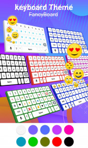اسکرین شات برنامه Stylish Fonts Keyboard: Emoji 2