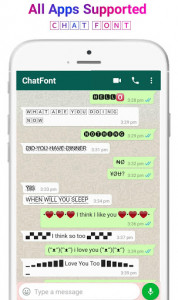 اسکرین شات برنامه Stylish Text 2021: Fancy Text Generator, ChatFont 2
