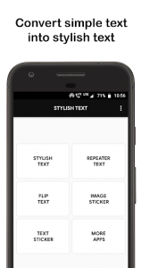 اسکرین شات برنامه Stylish Text 1