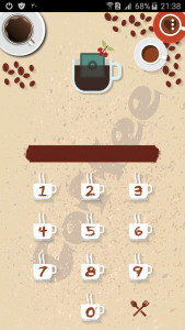 اسکرین شات برنامه تم قفل سو - Coffee 3