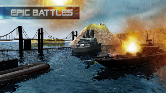 اسکرین شات بازی Submarine Simulator : Naval Warfare 3