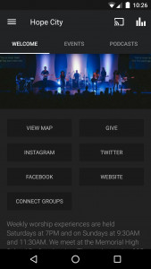 اسکرین شات 1 برنامه Hope City