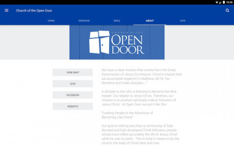 اسکرین شات برنامه Open Door App 6