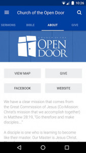اسکرین شات برنامه Open Door App 3
