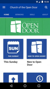 اسکرین شات برنامه Open Door App 1
