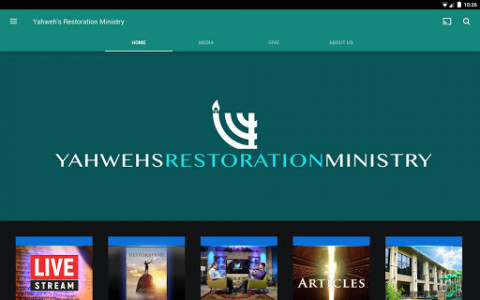 اسکرین شات برنامه Yahweh's Restoration Ministry 4