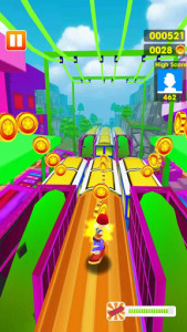 اسکرین شات بازی Subway Bus - Train Surf 3D 4