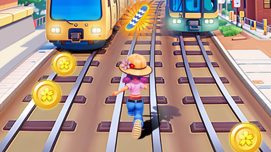 اسکرین شات بازی Railway 3D Surf 6