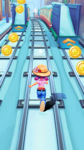 اسکرین شات بازی Railway 3D Surf 3