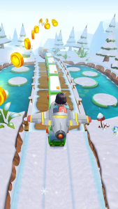 اسکرین شات بازی Railway 3D Surf 4