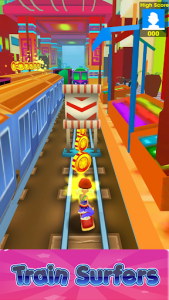 اسکرین شات بازی Subway Train Surfing Run Fun 3