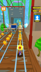 اسکرین شات بازی Subway Train: Bus Rush 3D 4