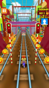 اسکرین شات بازی Subway Train: Bus Rush 3D 1