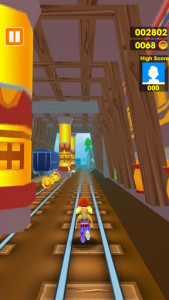 اسکرین شات بازی Subway Train: Bus Rush 3D 2