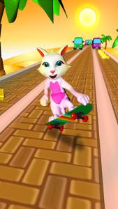 اسکرین شات بازی Tom Subway: Endless Cat Running 3