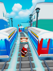 اسکرین شات بازی Subway Santa Xmas Run 7