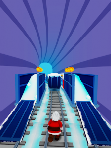 اسکرین شات بازی Subway Santa Xmas Run 6