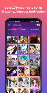 اسکرین شات برنامه Anime Music & Ringtones 5