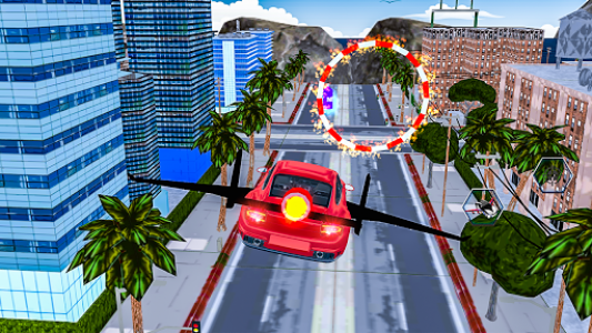 اسکرین شات بازی Flying Car Simulator 2019 4