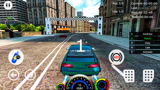 اسکرین شات برنامه Real Car Racing 2019 - Car Driving Simulator 1
