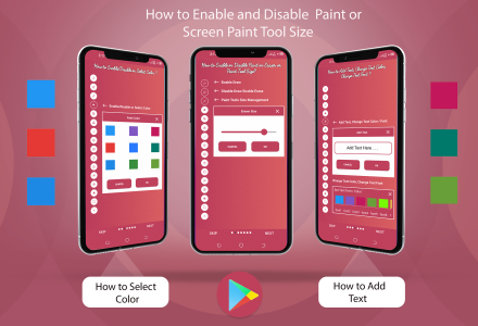 اسکرین شات 6 برنامه Draw & Write Anywhere  Screen