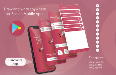 اسکرین شات برنامه Draw & Write Anywhere  Screen 4