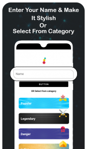 اسکرین شات 4 برنامه Nickname Generator & Creator