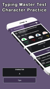 اسکرین شات 2 برنامه Typing Speed Test -Typing Game