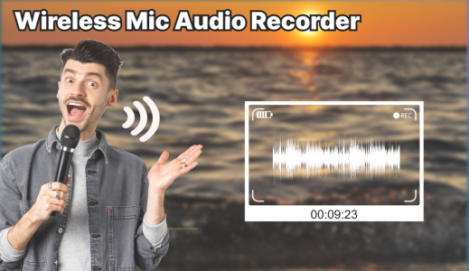 اسکرین شات 5 برنامه Wireless Mic Video Recording