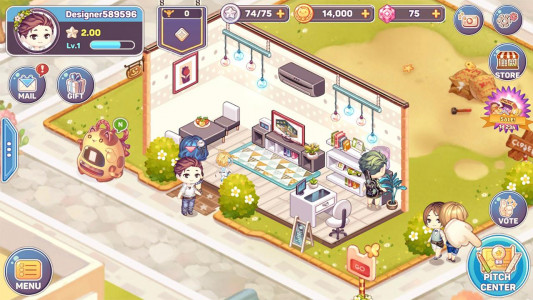 اسکرین شات بازی Kawaii Home Design - Decor & Fashion Game 8