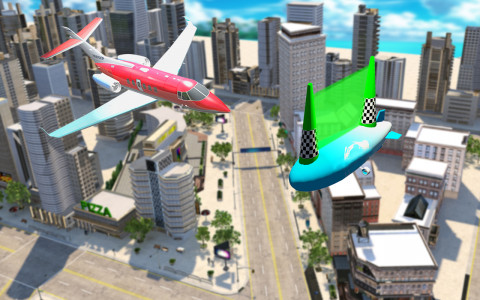 اسکرین شات بازی Real Airplane Flight Simulator 5