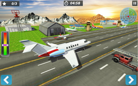 اسکرین شات بازی Real Airplane Flight Simulator 1