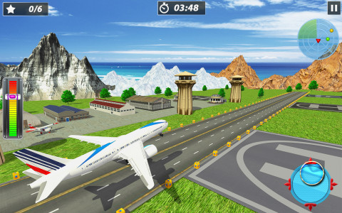 اسکرین شات بازی Real Airplane Flight Simulator 3