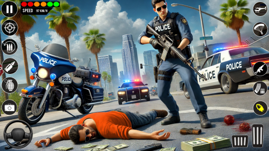 اسکرین شات 5 بازی Police Car Games - Police Game